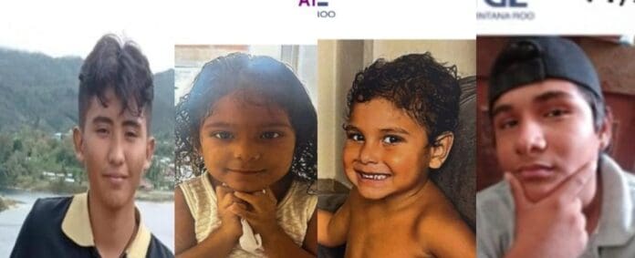 Se ha reportado que cuatro jóvenes de Quintana Roo que habían sido reportados como desaparecidos han sido hallados sanos y salvos.