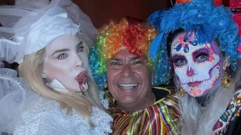 Papá de "Checo" Pérez asiste a la fiesta de Halloween de Belinda y lo presume en redes