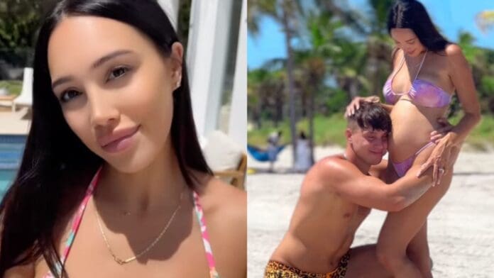 Modelo de Onlyfans enciende la polémica al revelar que está embarazada de su hermanastro