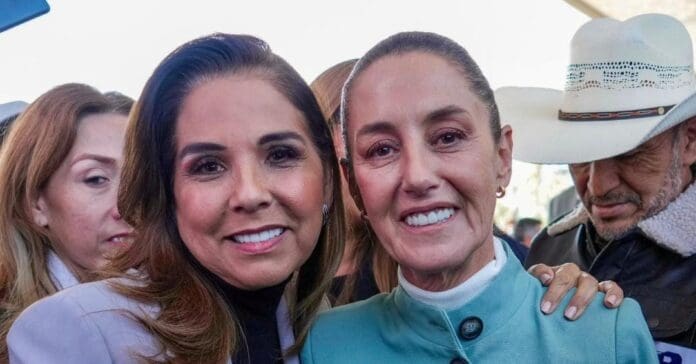 La estrecha relación de Mara Lezama y Claudia Sheinbaum augura un gran 2025 para el estado de Quintana Roo.