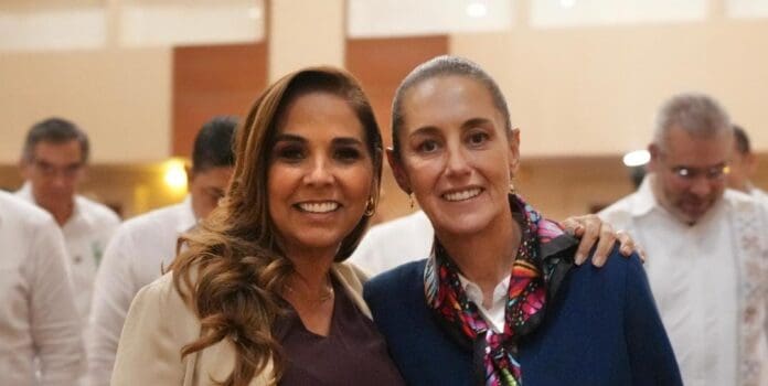 La presidenta Claudia Sheinbaum y la gobernadora Mara Lezama trabajan para seguir construyendo la paz en Quintana Roo.