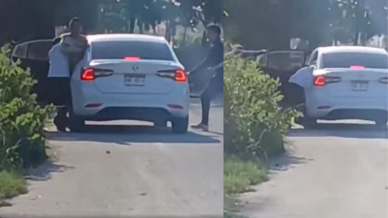 Video: A plena luz del día, levantan a sujeto en la colonia Tres Reyes de Cancún