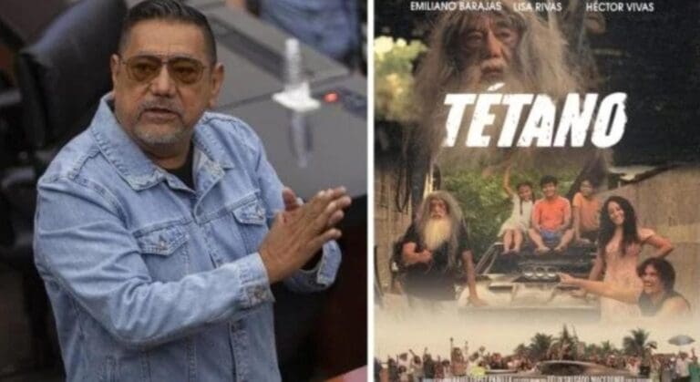 En plena crisis de inseguridad de Guerrero, el senador Félix Salgado Macedonio estrena su nueva película "Tétano".
