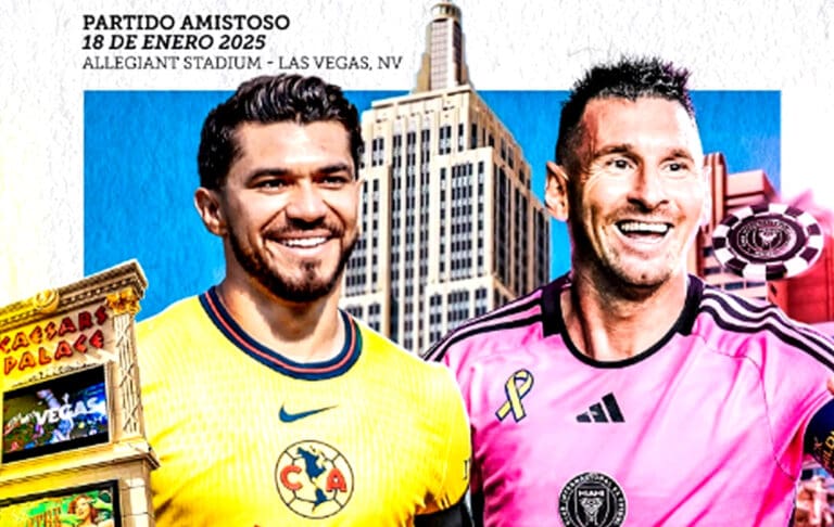 Jugará en enero el tricampeón América con Inter Miami de Lionel Messi