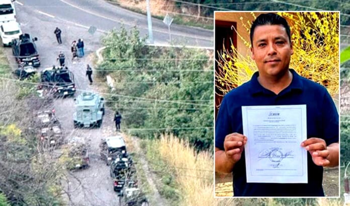 Video: Evade arresto alcalde electo tras rendir protesta en municipio del Edomex