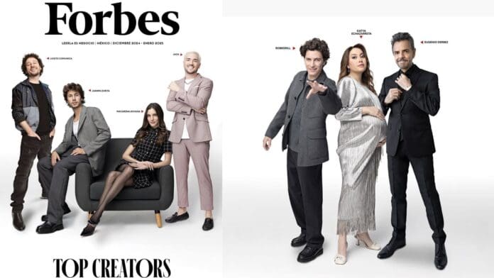 Top de influencers de Forbes es criticado por ser muy 