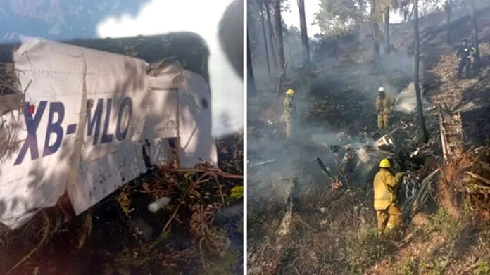 Se desploma avioneta en Jalisco; reportan siete muertos