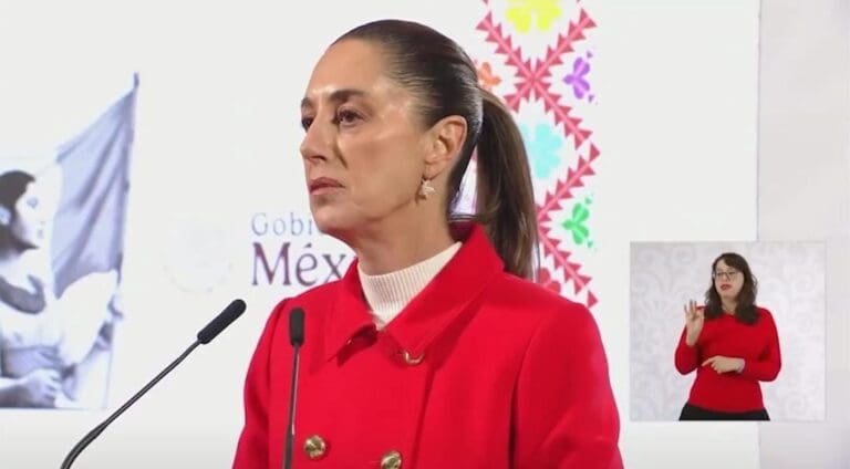 Anuncia Claudia Sheinbaum que habrá un botón de alerta para los mexicanos que viven en los Estados Unidos.