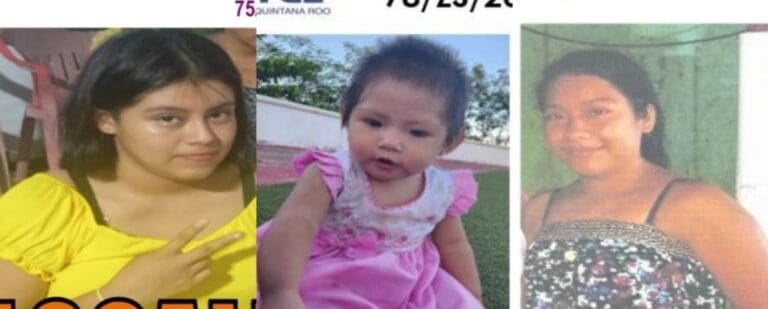 Localizan con vida a menores desaparecidas en Quintana Roo