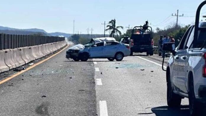 Accidente carretero cobra la vida de un agente de la Guardia Nacional en Mazatlán, Sinaloa