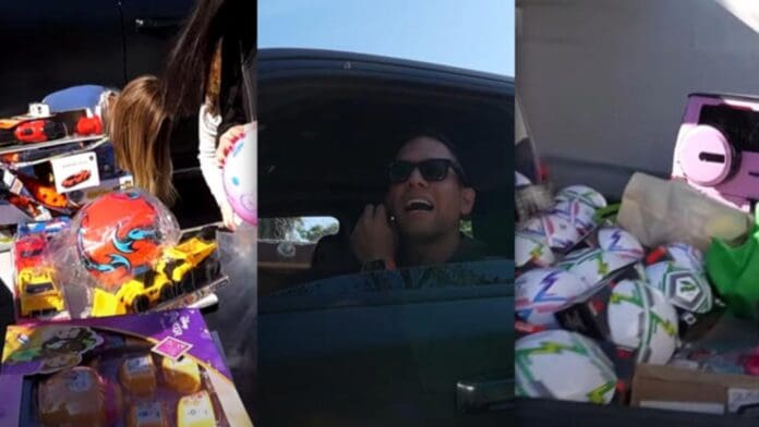 Youtuber Alfredo Valenzuela acusa a la Guardia Nacional de prohibirle regalar juguetes en Nuevo León