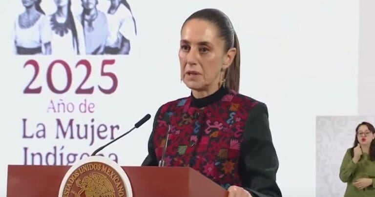 México no es gobernado por cárteles, Felipe Calderón ya no es presidente, responde Claudia Sheinbaum a Donald Trump.