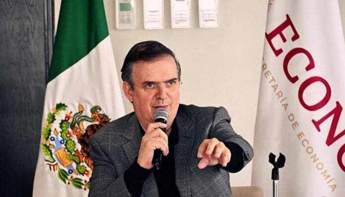 Si Donald Trump quiere ayudar a México que ya no envíe armas desde Estados Unidos, dijo el secretario Marcelo Ebrard.