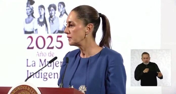 La presidenta Claudia Sheinbaum critica que el gobierno de Nicolás Maduro detenga a los opositores en Venezuela.