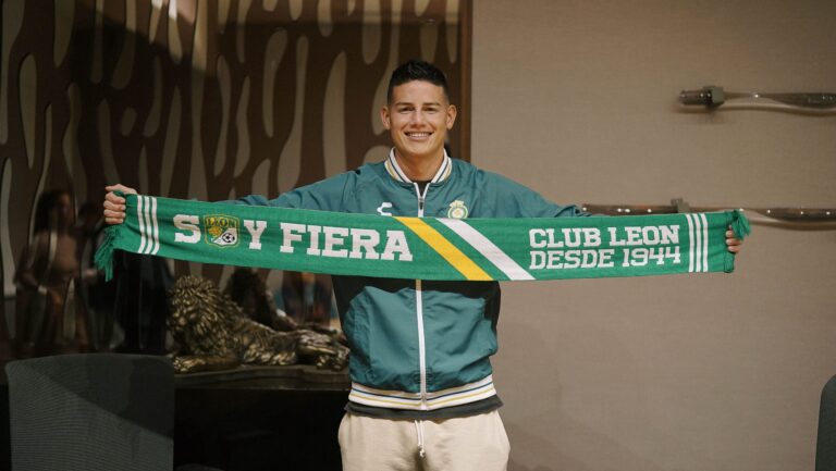Video: Colombiano James Rodríguez llega a la Liga MX como refuerzo de León