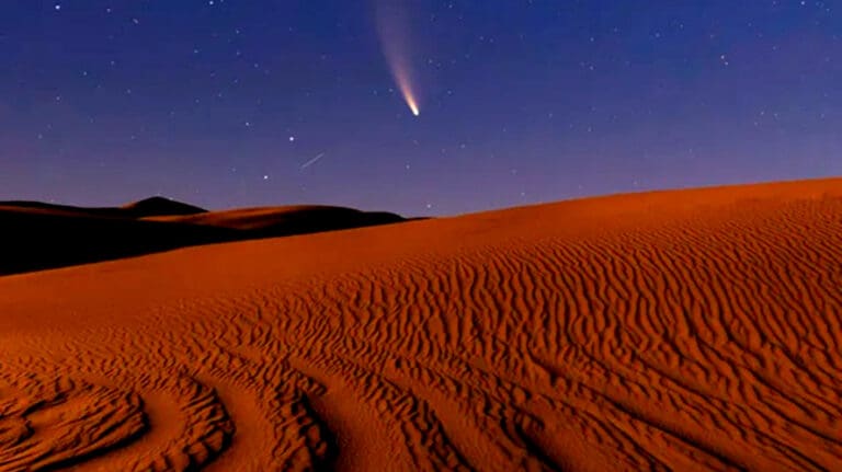 Será visible por primera vez en 160 mil años el cometa Atlas