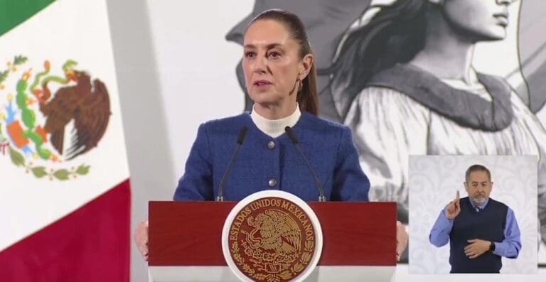 Claudia Sheinbaum respondió a Felipe Calderón, quien dijo que no aumentó la violencia en su gobierno. La presidenta lo llamó irresponsable.
