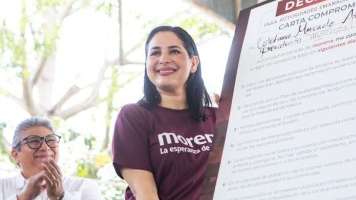 Estefanía Mercado afronta reto de las invasiones en sus primeros 100 días de gobierno