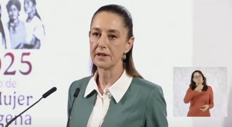 México no debe agachar la cabeza o sentirse menos ante Estados Unidos y Trump, aseguró Claudia Sheinbaum Pardo.