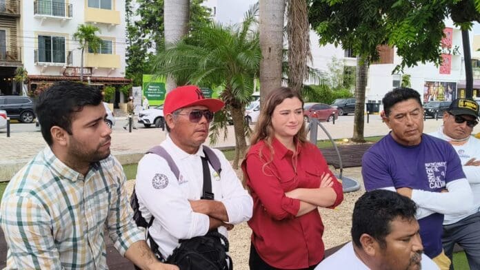 Secretaría de Medio Ambiente atiende peticiones de sargaceros