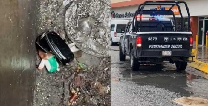 Un cuentahabiente le quita las llaves de su motocicleta a los ladrones que lo querían asaltar en Cancún este martes.