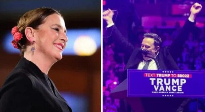 Beatriz Gutiérrez Müller, esposa de AMLO, ha reaparecido en las redes para criticar el saludo nazi de Elon Musk.