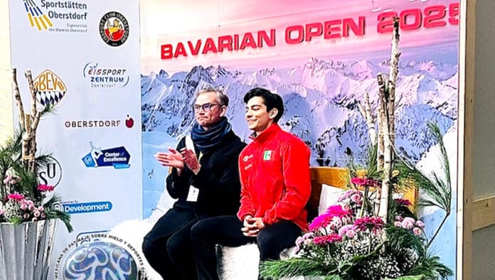 Va por medalla el patinador Donovan Carrillo en Alemania