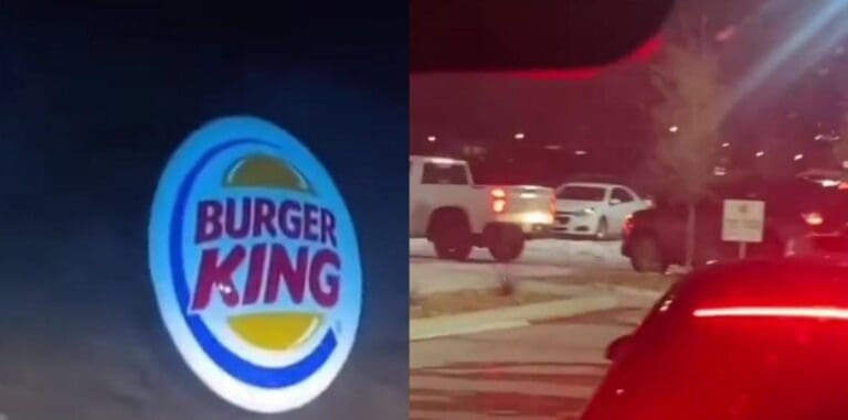 Detienen a migrantes en Burger King de Texas; por falta de empleados no hay hamburguesas. La gente espera mucho tiempo.