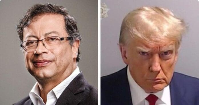 Estados Unidos ordena aranceles contra Colombia por rechazo de deportados; Gustavo Petro responde a Donald Trump.