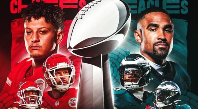Las Águilas de Filadelfia y Jefes de Kansas City jugarán el Super Bowl 59 el 9 de febrero. ¿Qué equipo ganará?