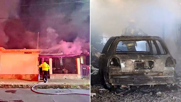 Provoca cargador de celular incendio en vivienda de Hermosillo, Sonora