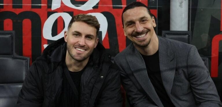 Leyendas del Milan como Baresi, Shevchenko e Ibrahimovic reciben al mexicano Santiago Giménez