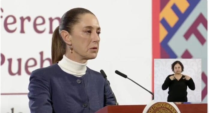 Confirma Claudia Sheinbaum que el cobro de los aranceles se pospone un mes. Anunció que se reforzará la frontera.