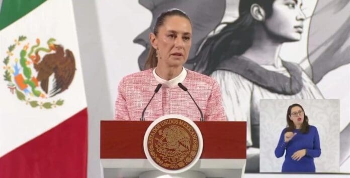 México no quedará desprotegido por enviar a elementos de la Guardia Nacional a la frontera, dijo Claudia Sheinbaum.