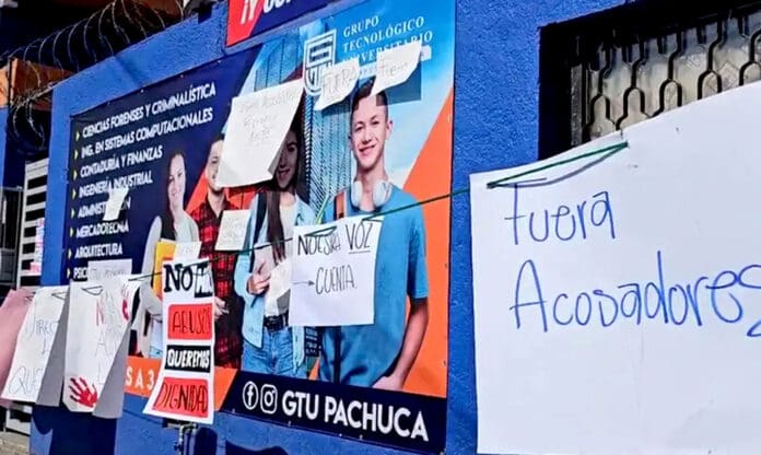 Universitarias denuncian acoso de maestros en fiesta de bienvenida en Hidalgo