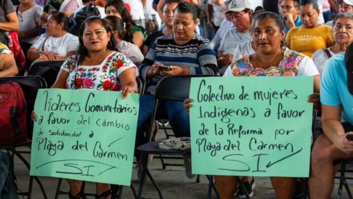 Se suman más ciudadanos a la propuesta de cambio de nombre de Solidaridad por Playa del Carmen