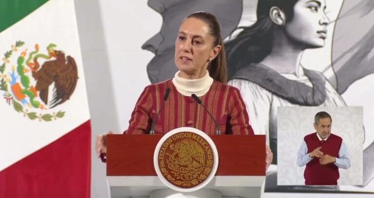 Que Estados Unidos atienda los propios problemas de su país antes de ir por los cárteles en México, dijo Claudia Sheinbaum.