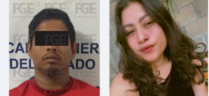 Detienen al presunto autor intelectual del feminicidio de Mariel García, asesinada en Playa del Carmen en 2024.