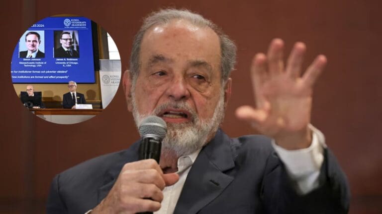 Slim llama "imbéciles" a los Premios Nobel de Economía tras asegurar que se hizo millonario gracias al Estado