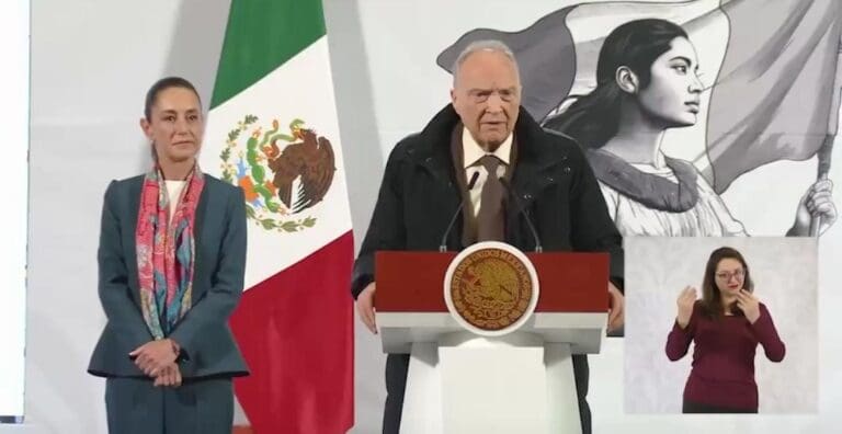 México no pidió a Estados Unidos desistir de juicio contra general Cienfuegos, es que no tenían pruebas, dijo Claudia Sheinbaum.