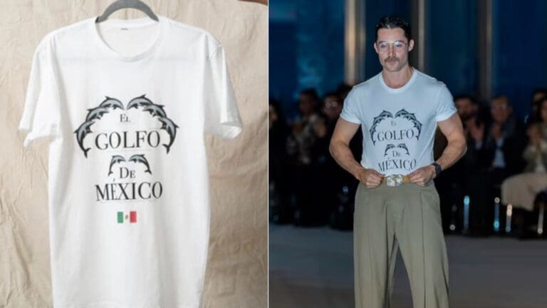 Camiseta "El Golfo de México" causa sensación en la semana de la moda de Nueva York