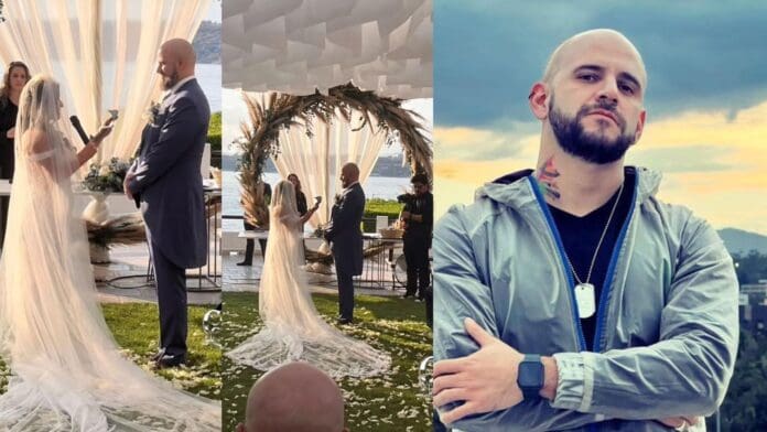 ¡Eso no es de alfas! Se filtran fotos de la boda del influencer 