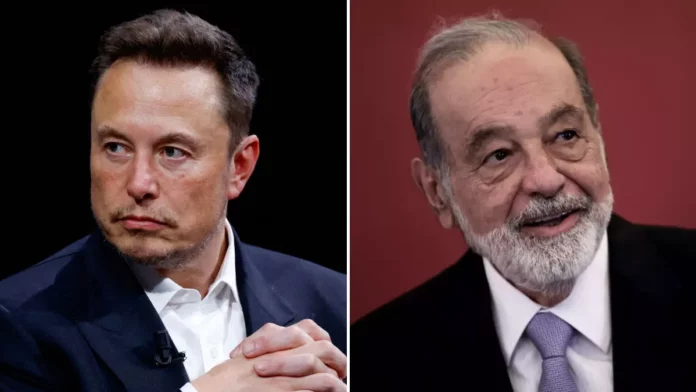 Elon Musk pierde 7 mil millones de dólares de su fortuna por culpa de Carlos Slim