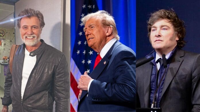 Video: Juan Soler se declara a favor de Donald Trump, Milei y Bukele