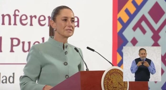 Seguimos de cerca caso de Fátima, arrojada de un tercer piso por sus compañeros, dijo la presidenta Claudia Sheinbaum.