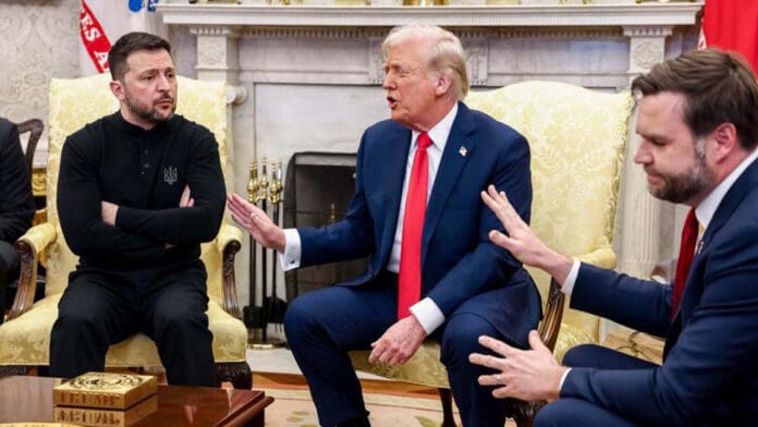 Termina a gritos reunión Trump-Zelensky; “te estás jugando la III Guerra Mundial”