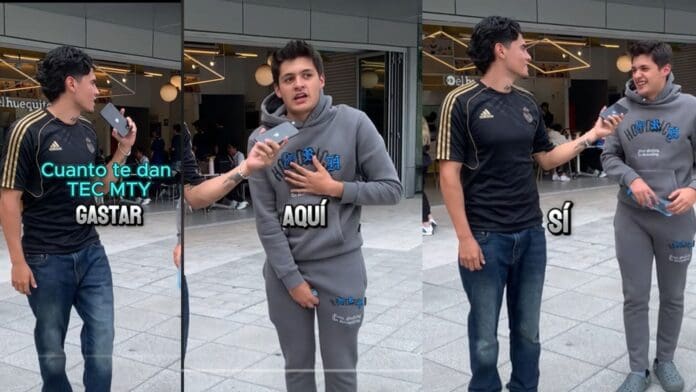 Video: Estudiante del Tec de Monterrey recibe 33 mil pesos al mes para gastar y dice que no le alcanza