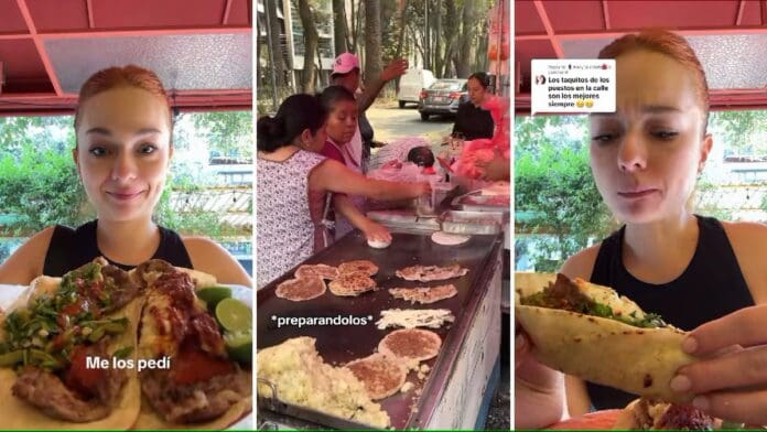 Video: Tiktoker argentina rompe su vegetarianismo de nueve años por probar tacos en México