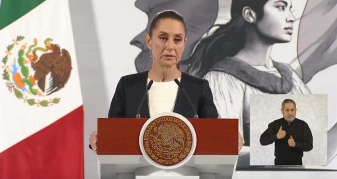 Espera la mandataria federal Claudia Sheinbaum la llamada de Donald Trump para hablar sobre la imposición de aranceles.