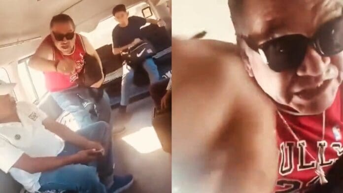 Hombre arma escándalo para no pagar su pasaje